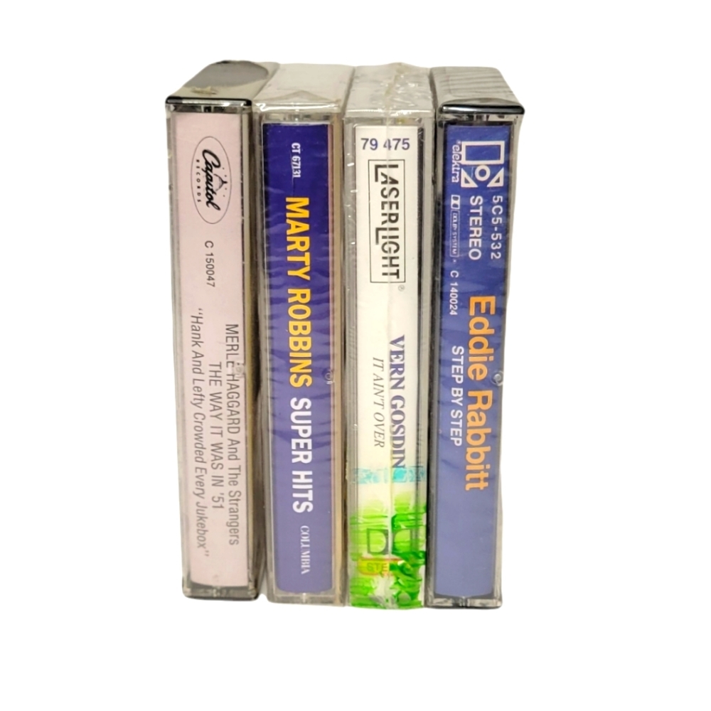NWOT Set of 4 country artist cassettes